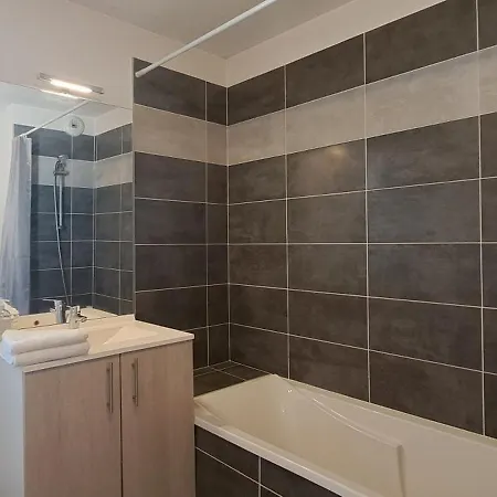Daire T2 Charmant, Spacieux Parking Prive Tram Et Metro *